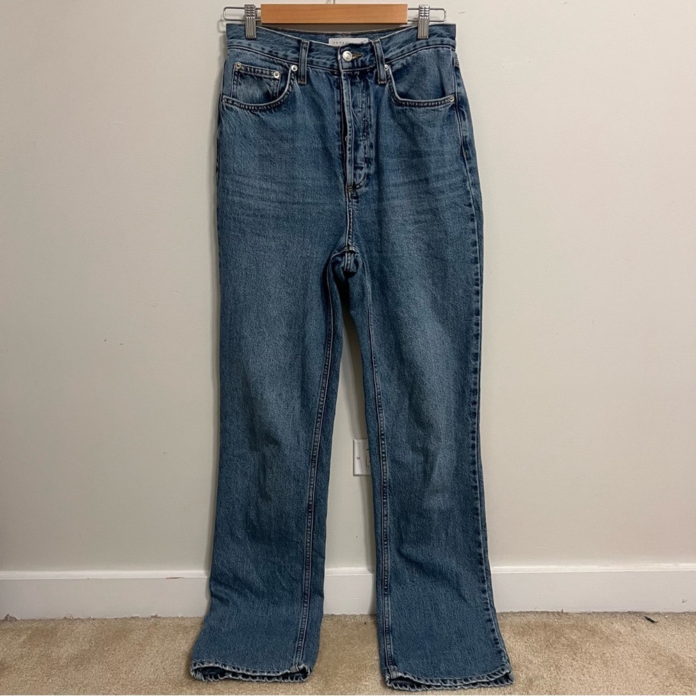 Topshop Blue Flare Women's Jeans